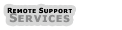 Click here when accessing Remote Support Services